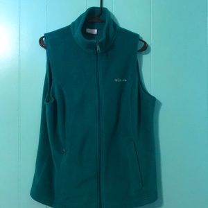 Columbia Teal Vest
